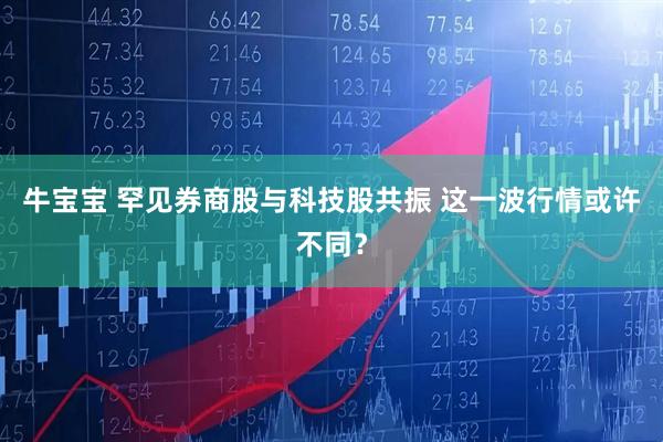 牛宝宝 罕见券商股与科技股共振 这一波行情或许不同？